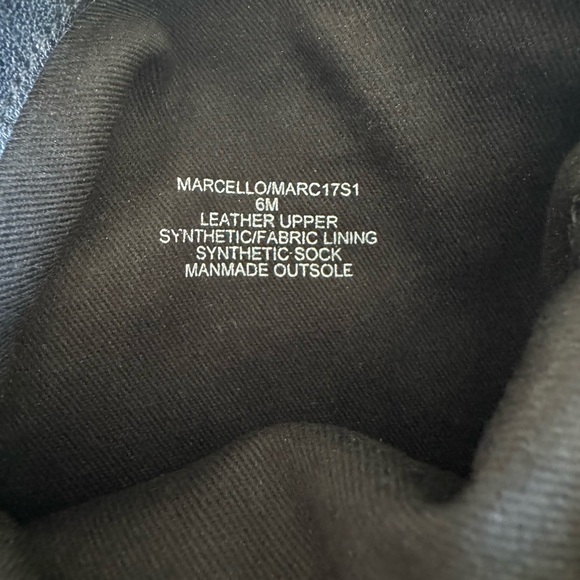 Steve Madden Y2K Marcello Black Suede Office Siren with Chunky Block Heel Size 6 - Picture 6 of 9